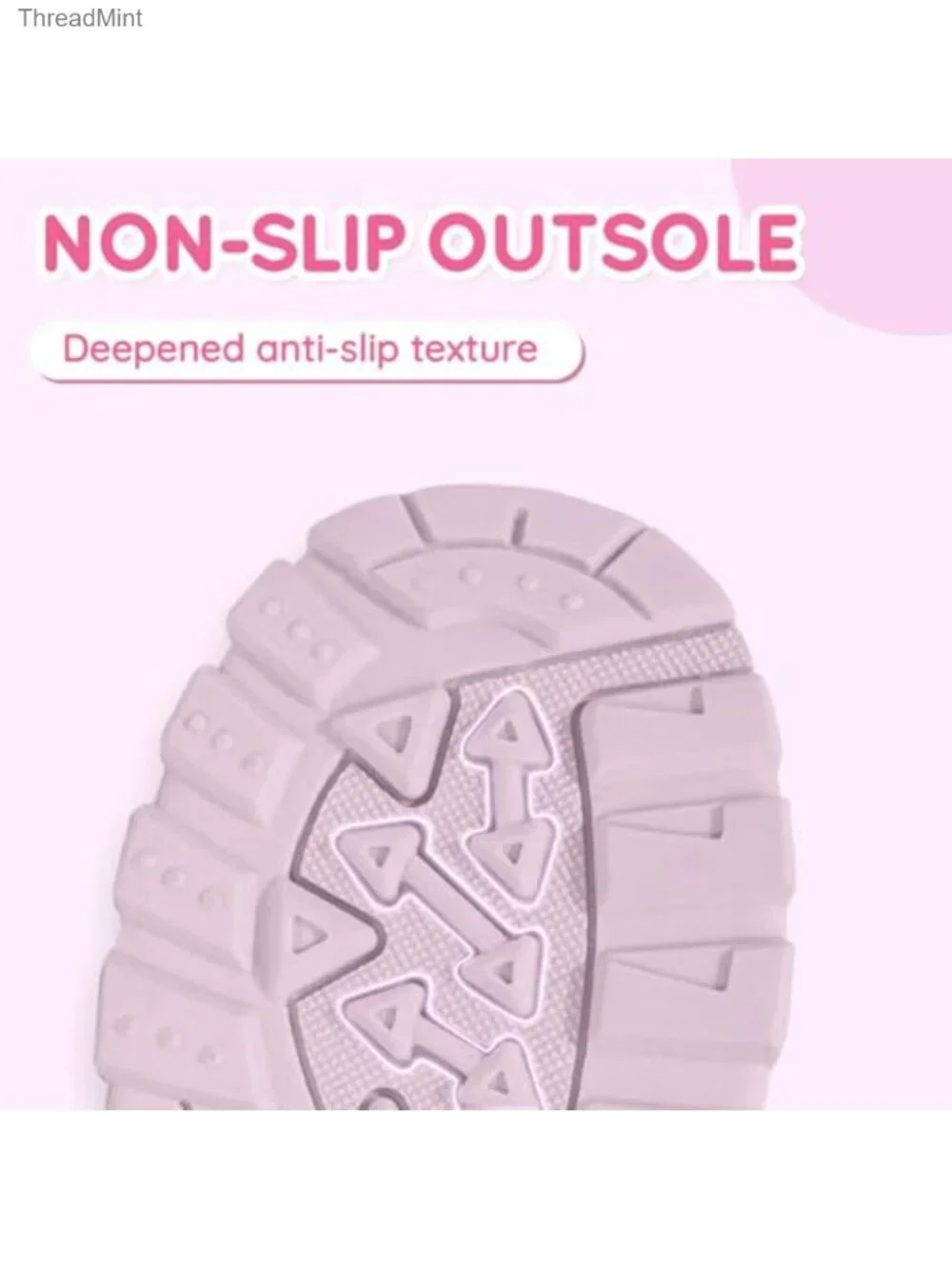 Waterproof Toddler Snow Boots with Hook & Loop Closure